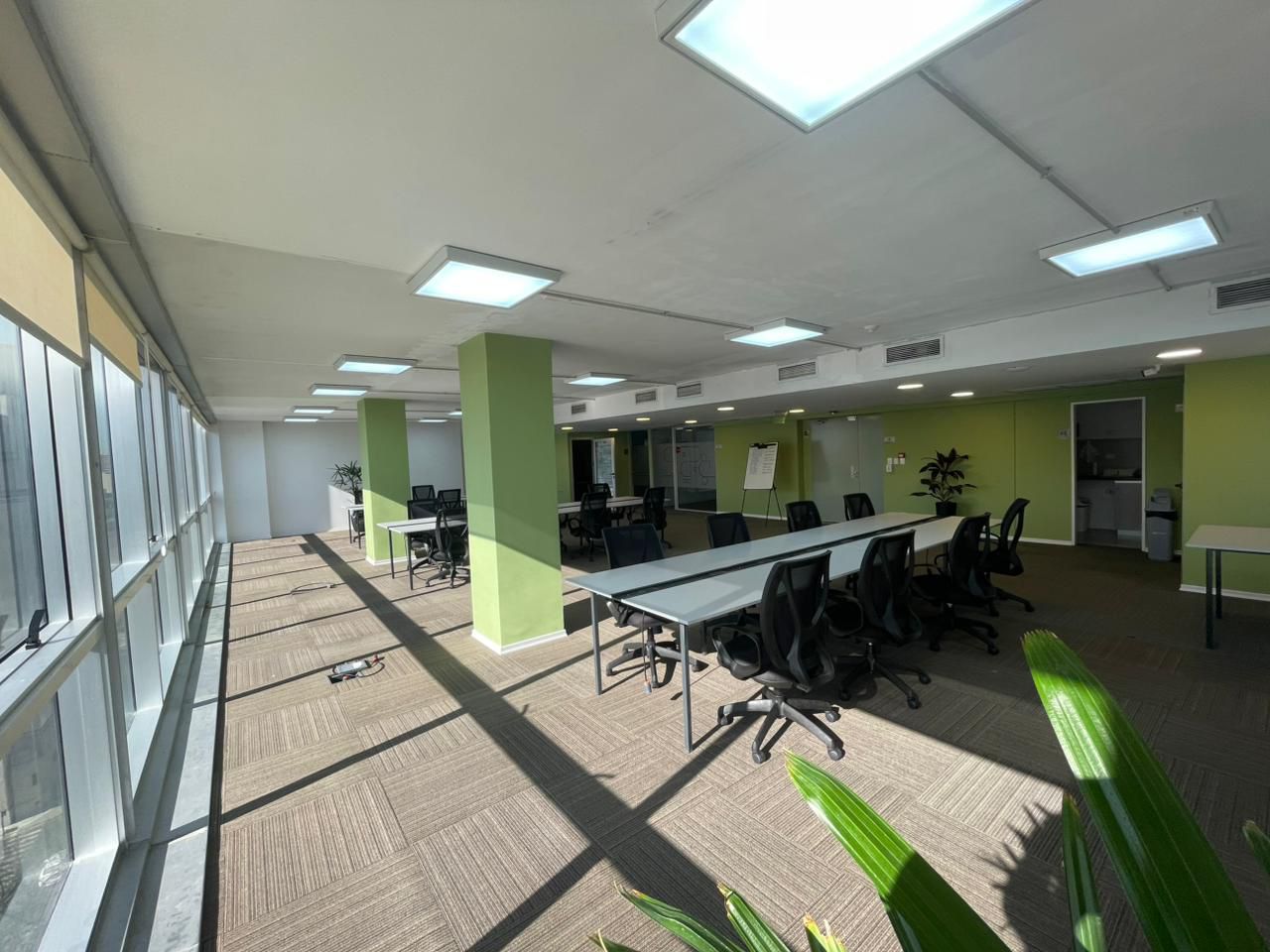 Vista amplia del piso